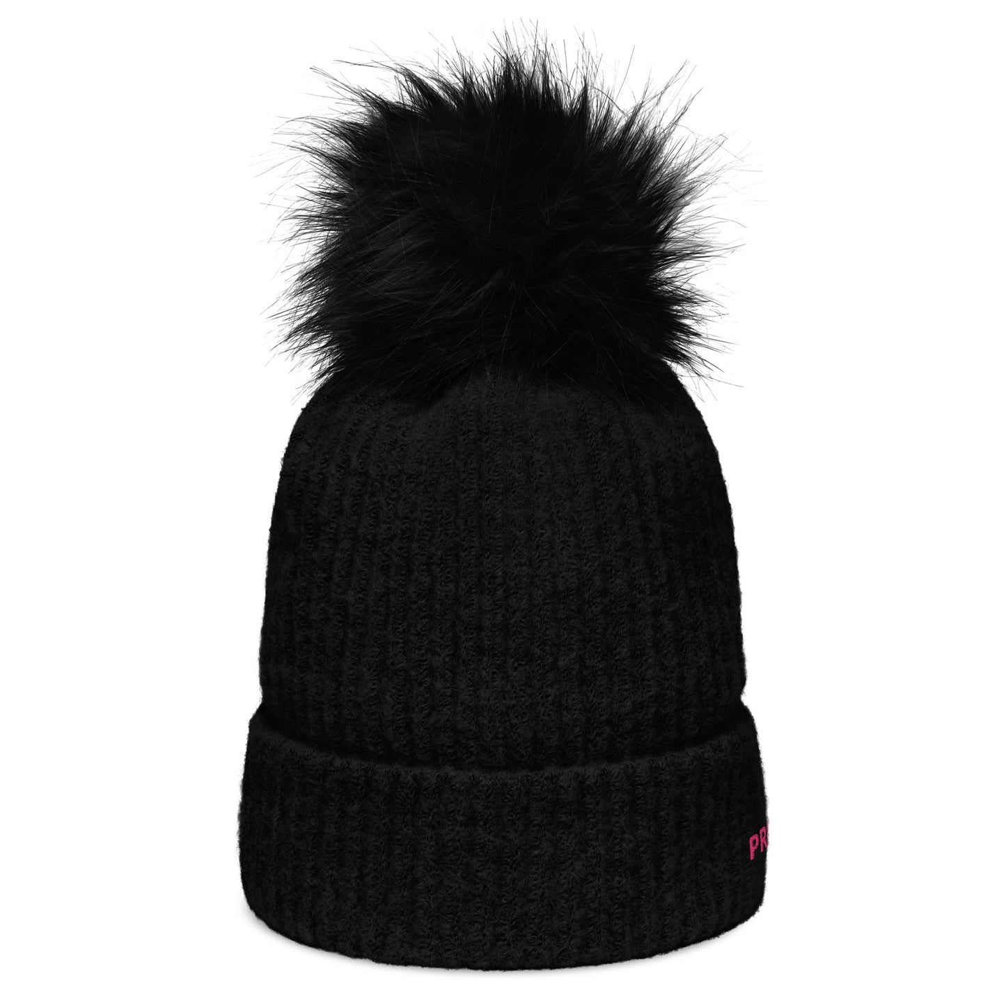 Pretty feat Columbia pom-pom beanie