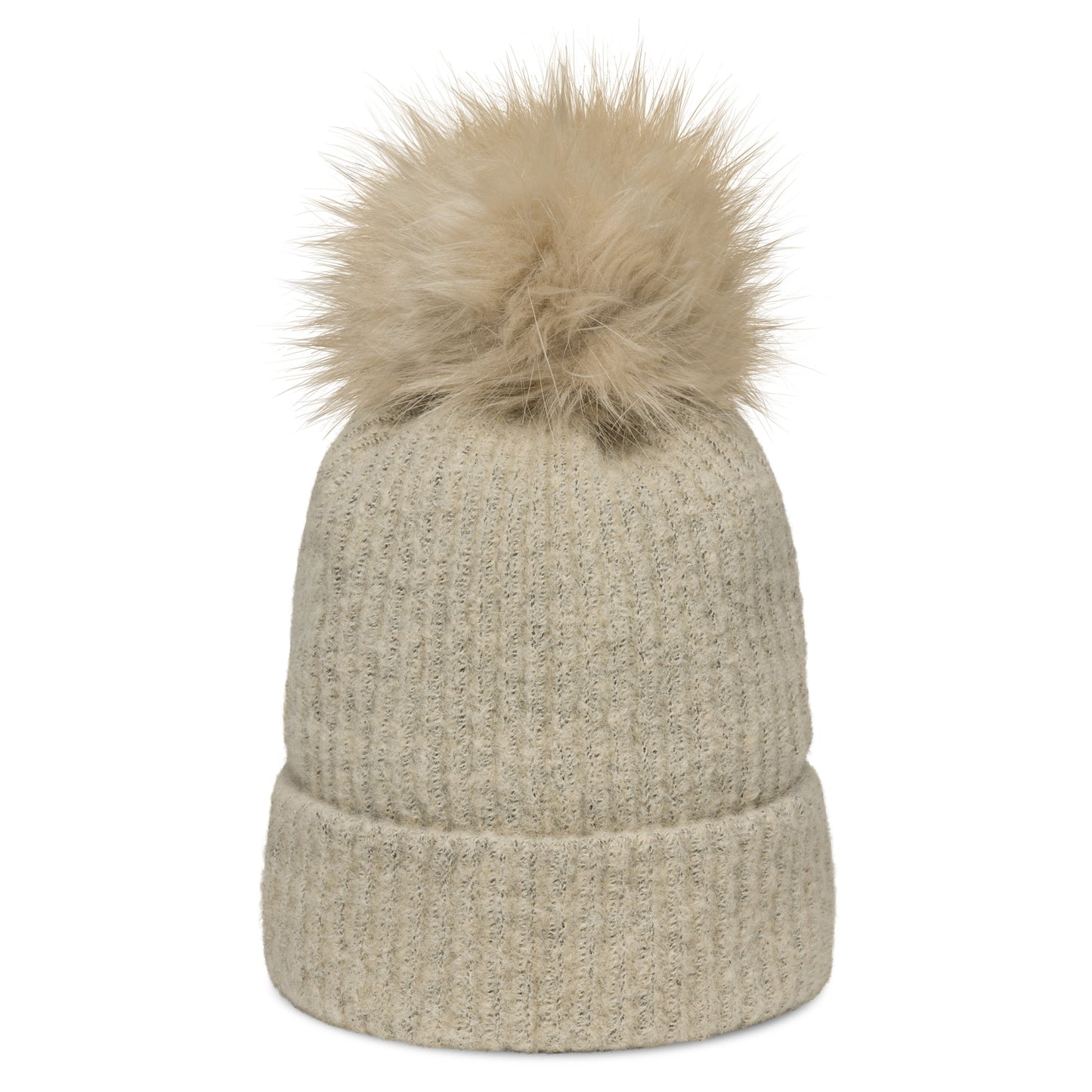 Pretty feat Columbia pom-pom beanie