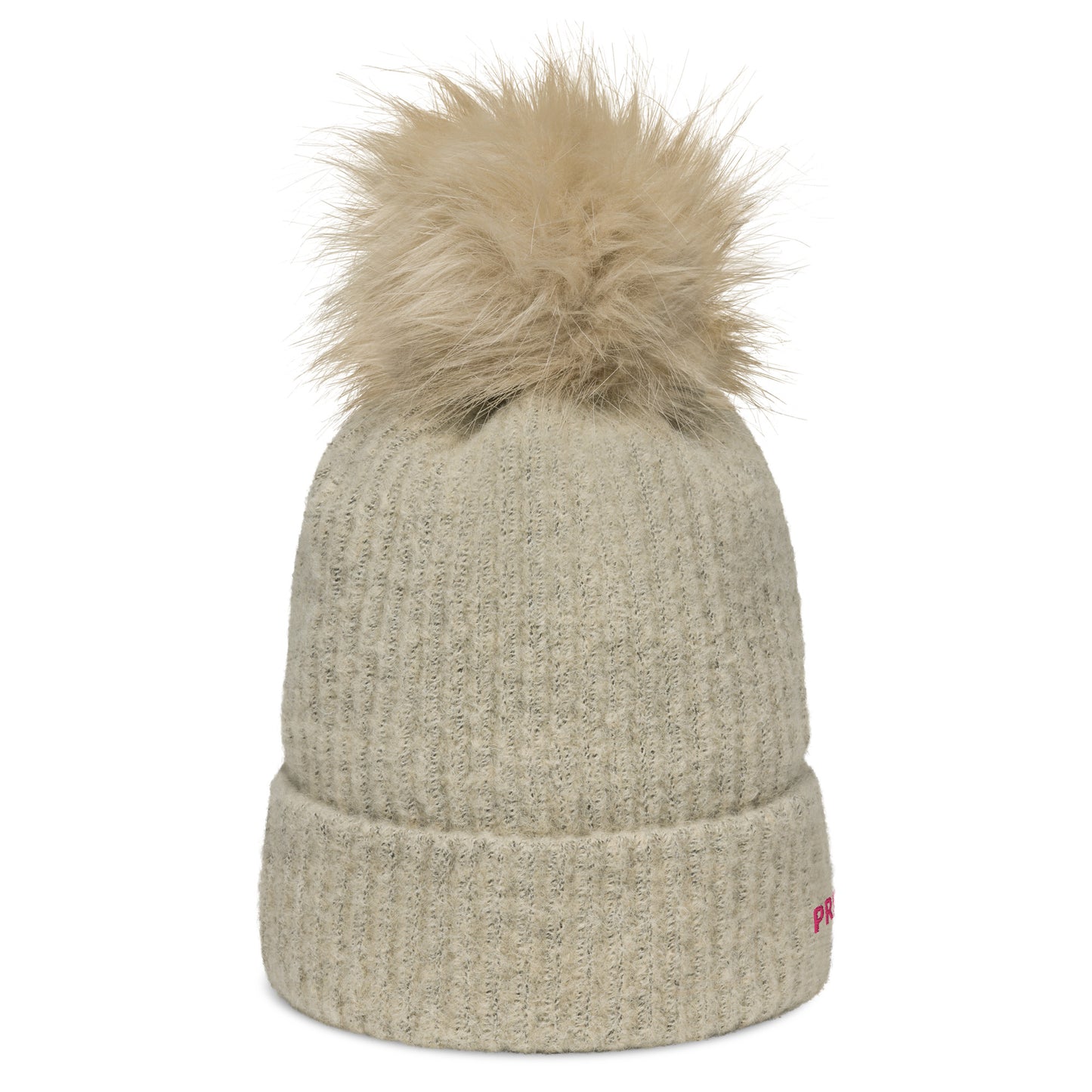 Pretty feat Columbia pom-pom beanie